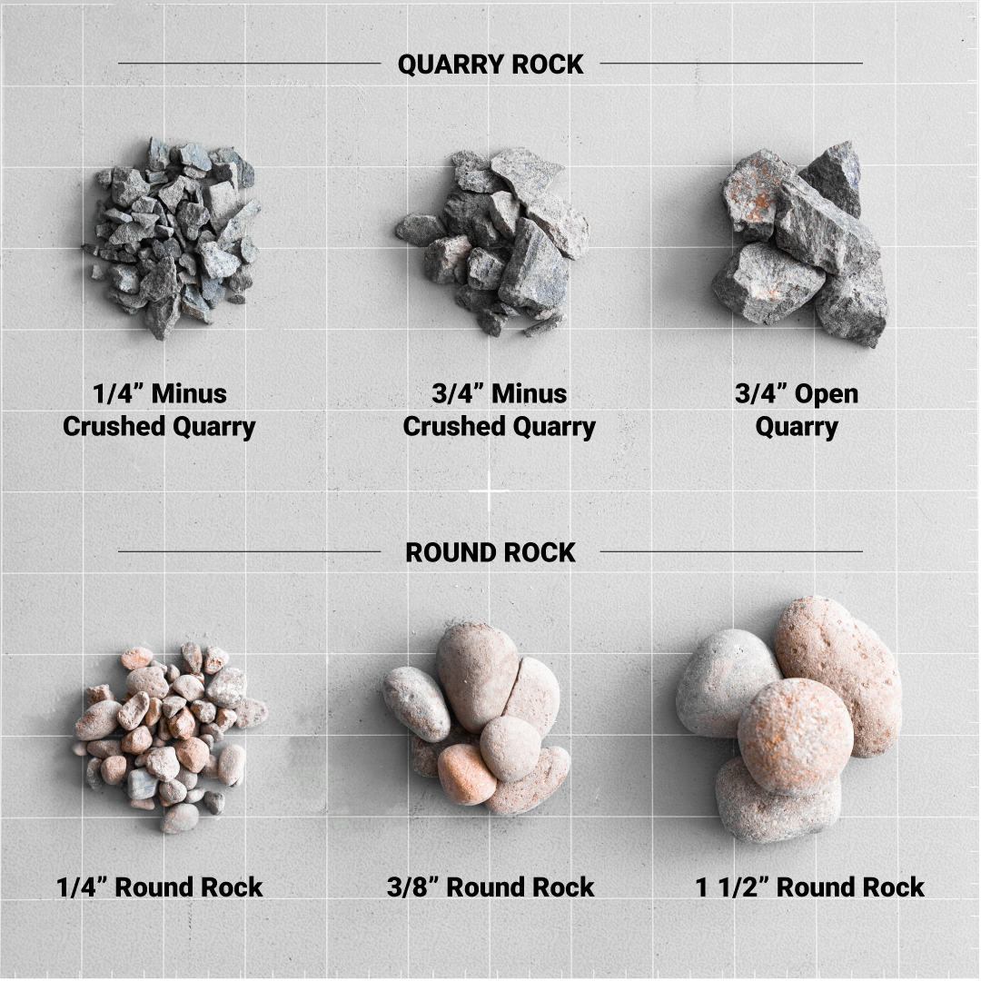 1/4 in. Minus Crushed Quarry – Rexius