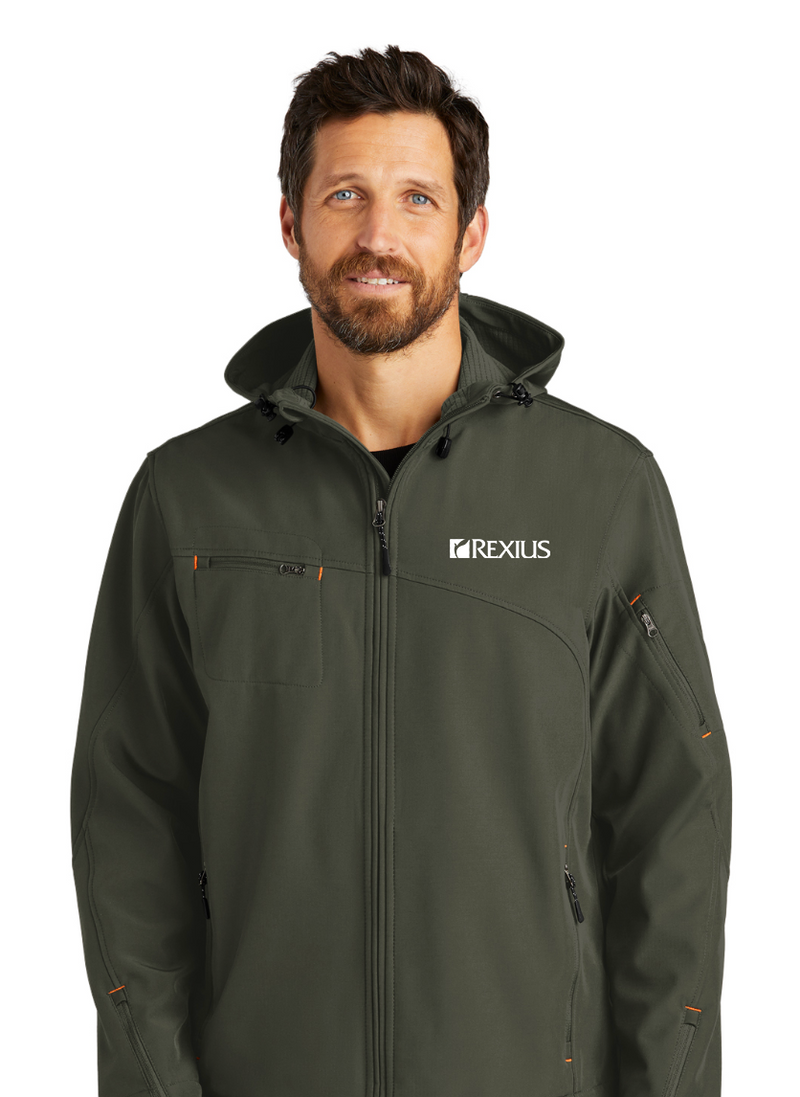 Rexius Port Authority Textured Soft Shell Jacket